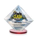 Cronin Full Color Red Crystal Trophy
