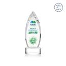 Fortier Full Color on Base Clear Peaks Crystal Trophy