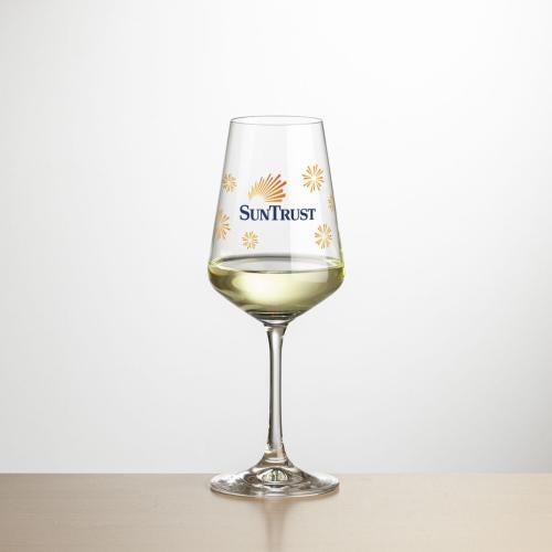 Custom Barware Glasses - Wine Glasses - Stevenson Wine - Full Color