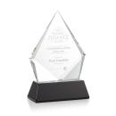 Shelton on Helton Base Black Crystal Trophy