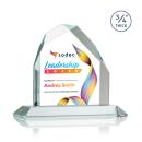 McDonald Peak Full Color Clear Peaks Crystal Trophy