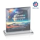 Paulson Full Color Square / Cube Crystal Trophy