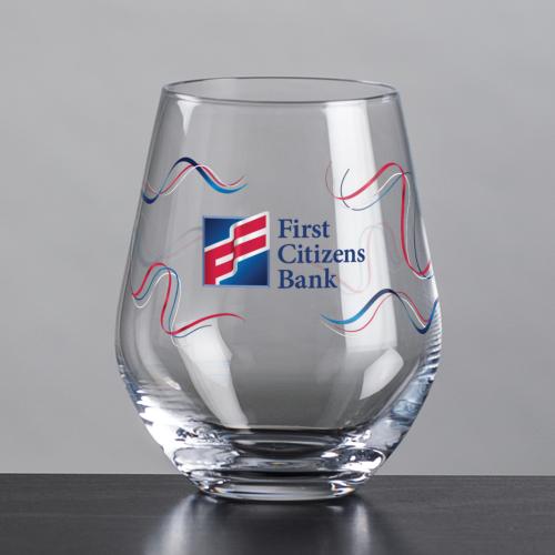 Custom Barware Glasses - Whisky Glasses - Faulkner OTR/DOF - Full Color