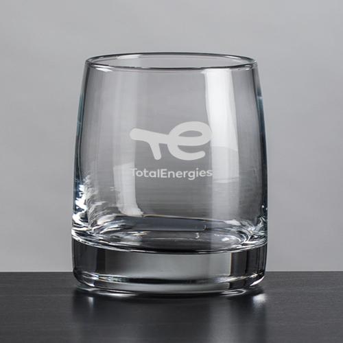 Custom Barware Glasses - Whisky Glasses - Capps OTR/DOF - 10oz/13oz - Deep Etch