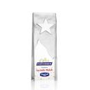 Hinson Star Full Color Rectangle Crystal Trophy