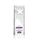 Hinson Star Full Color Rectangle Crystal Trophy