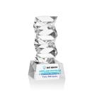 Callucci Full Color on Small Base Clear Towers Crystal Trophy