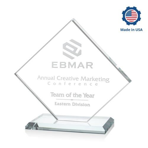 Awards and Plaques - Crystal Trophies - Argueta Crystal Trophy