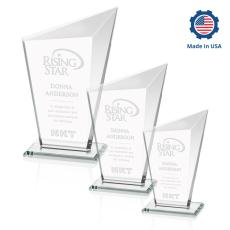 Neumann Peaks Crystal Trophy - Crystal Trophies