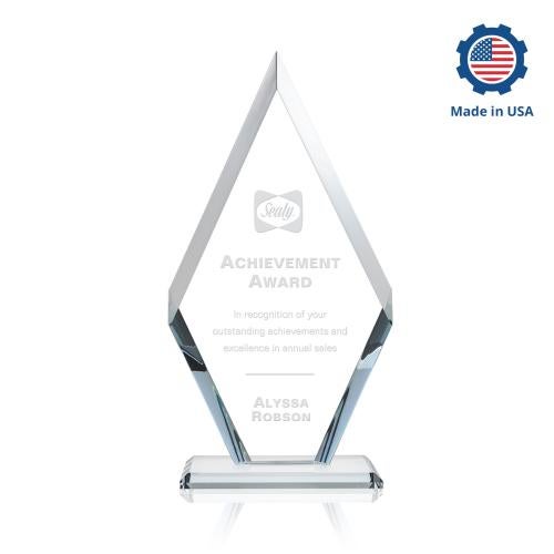 Awards and Plaques - Crystal Trophies - Fitzgerald Crystal Trophy