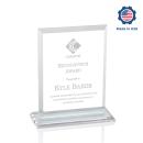 Villa Rectangle Crystal Trophy