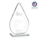 Moyer Tear Drop Crystal Trophy