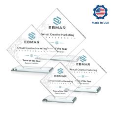 Argueta Full Color Crystal Trophy - Crystal Trophies