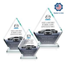 Curry Full Color Crystal Trophy - Crystal Trophies