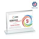 Leyva Full Color Rectangle Crystal Trophy