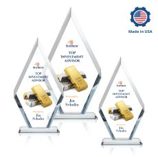 Fitzgerald Full Color Crystal Trophy - Crystal Trophies