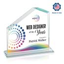 Sellers Full Color Peaks Crystal Trophy