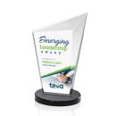 Neumann Full Color Black Peaks Crystal Trophy