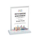 Villa Full Color Fagan Rectangle Crystal Trophy