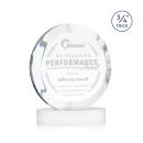 Delarosa on Alberton Base Fagan Circle Crystal Trophy