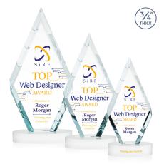 Richmond Full Color on Alberton Base Fagan Crystal Trophy - Custom Trophies