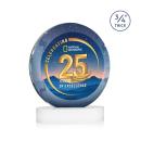 Delarosa Vividprint&trade; on Alberton Base Fagan Circle Crystal Trophy