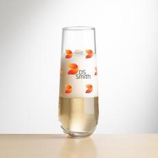 Oleary Stemless Flutes - Full Color - Champagne Glasses
