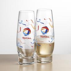 Hayden Stemless Flute - Full Color - Champagne Glasses