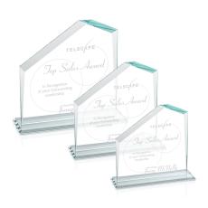 Sellers Clear Peaks Crystal Trophy - Crystal Trophies