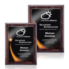 Hanson Stark - Cherry Finish - Wall Plaque Awards