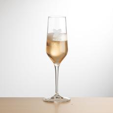 Nixon Flute - Deep Etch - Champagne Glasses