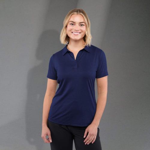 Custom Apparel - Polos - IZU EVERYTHING PERFORMANCE Eco Polo - Women's - Embroidery