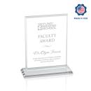 Lorenzo Rectangle Crystal Trophy