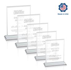 Lorenzo Rectangle Crystal Trophy - Crystal Trophies