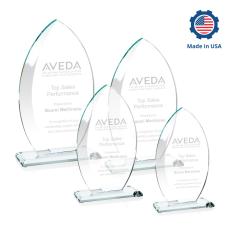 Vernon Flame Crystal Trophy - Crystal Trophies