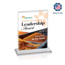 Lorenzo Full Color Rectangle Crystal Trophy