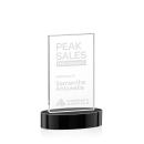 Riggs on Alberton Base Black Rectangle Crystal Trophy