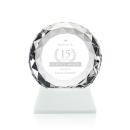Milton on Helton Base Fagan Circle Crystal Trophy