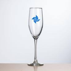 Barrera Flute - 8oz - Imprinted - Champagne Glasses