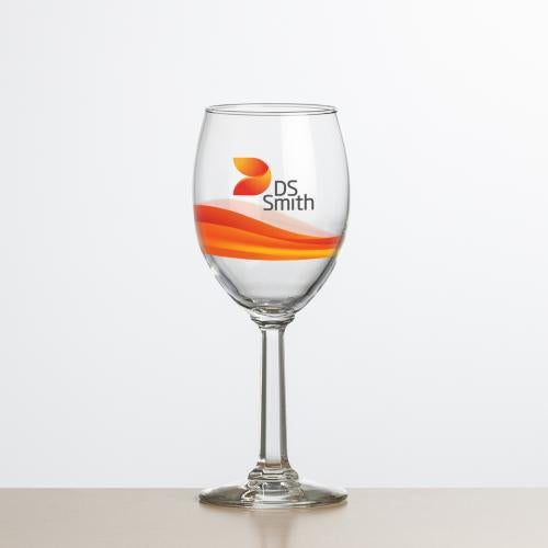 Custom Barware Glasses - Wine Glasses - Leblanc Wine - Full Color
