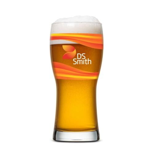 Custom Barware Glasses - Beer Glasses - Salzburg Beer Glass - Full Color
