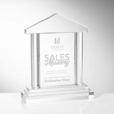 Toney Peaks Crystal Trophy - Crystal Trophies