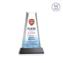 Barrios  Full Color on Helton Base Black Towers Crystal Trophy