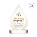 Archer Full Color on Alberton Base Clear Peaks Crystal Trophy