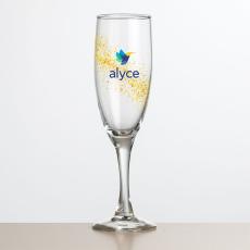 Reese Flute - Full Color - Champagne Glasses