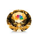Diamond Full Color Amber Crystal Trophy