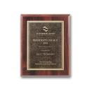 Dillon Etch Plaque - Walnut Finish