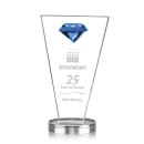 Guthrie Diamond Sapphire Crystal Trophy