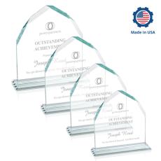 Emery Peaks Crystal Trophy - Crystal Trophies