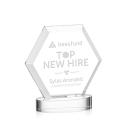 Santos on Alberton Base Clear Polygon Crystal Trophy